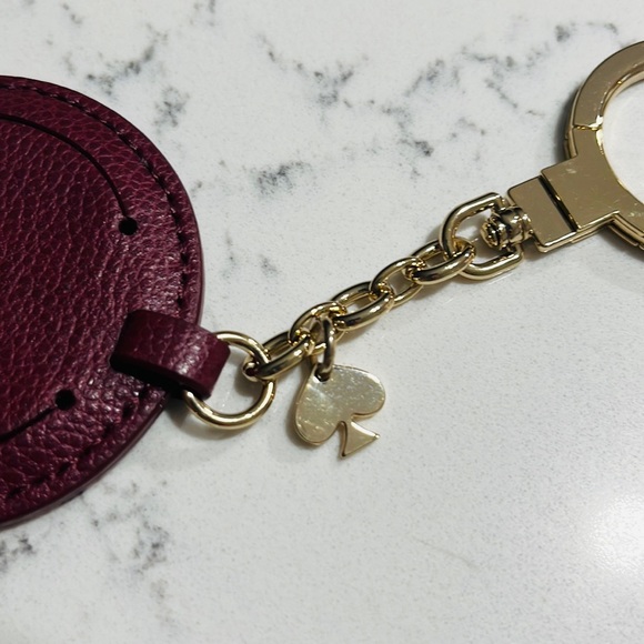 Kate SpadeCircle Mirror Leather Bagcharm/keychain - Picture 11 of 14